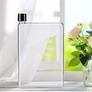 MINI Flat Flask shaped like a  Notebook/Water Bottle